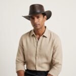 Dravox Premium Outbacker Leather Bush Hat - Image 3