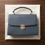 The Dravox Leather Windsor Top-Handle Satchel Ladies Hand Bag
