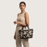 The Dravox Leather Ladies Bag Hair-On Tote - Image 3