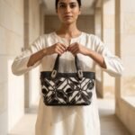 The Dravox Leather Ladies Bag Hair-On Tote - Image 2