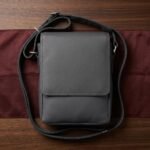 The Dravox Stealth Leather Crossbody Bag