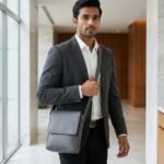 The Dravox Stealth Leather Crossbody Bag - Image 2