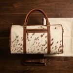 The Dravox Maverick Cowhide Weekender Duffel