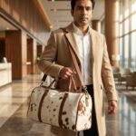 The Dravox Maverick Cowhide Weekender Duffel - Image 2