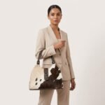 The Dravox Leather Hand Bag Hair-On Satchel - Image 3