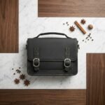 The Dravox Leather Cambridge Hand Bag