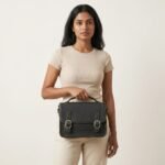 The Dravox Leather Cambridge Hand Bag - Image 2