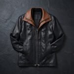 Dravox Connor Black Leather Coat - Image 2